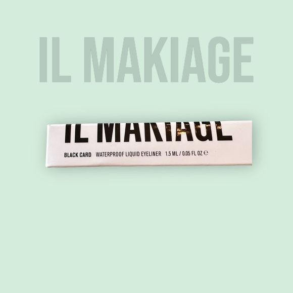 IL MAKIAGE Black Card Waterproof Liquid Eyeliner - Picture 2 of 4